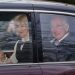 King and Queen Leave Their London Home