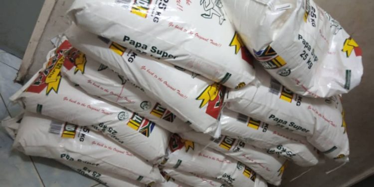 Mealie meal which may contain GMOS Seized and destroyed in Kazungula