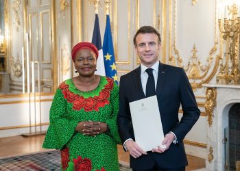 Her Excellency Ambassador Mulenga’s Official Introduction to President Macron