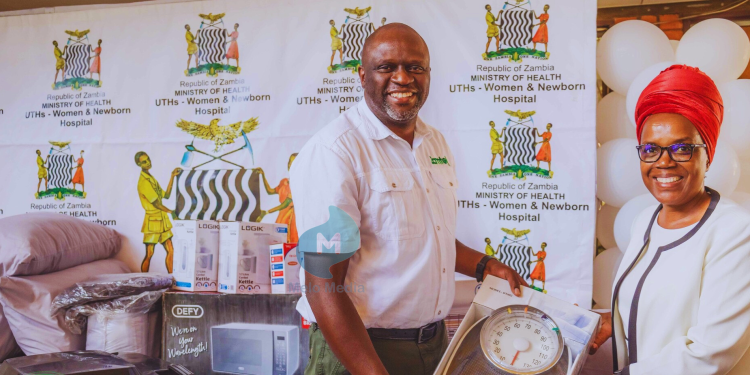 Celebrating International Women’s Day: Zamtel’s Donation to UTH’s Women and Newborns