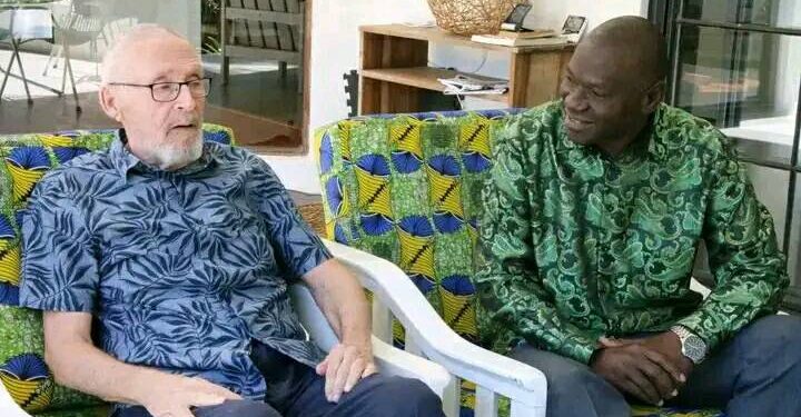 Information and Media Permanent Secretary Visits Dr. Guy Scott