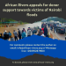 African Rivers appeals for donor support towards victims of Nairobi floods