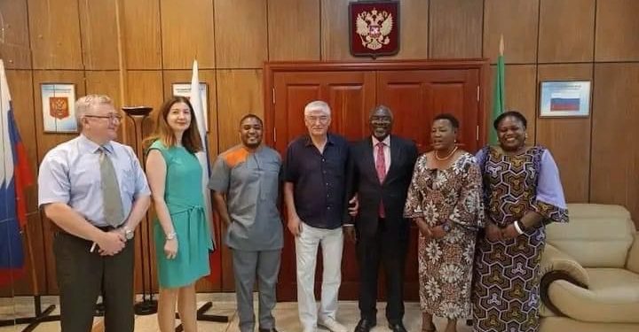 UKA Leaders Meet Russian Ambassador in Zambia