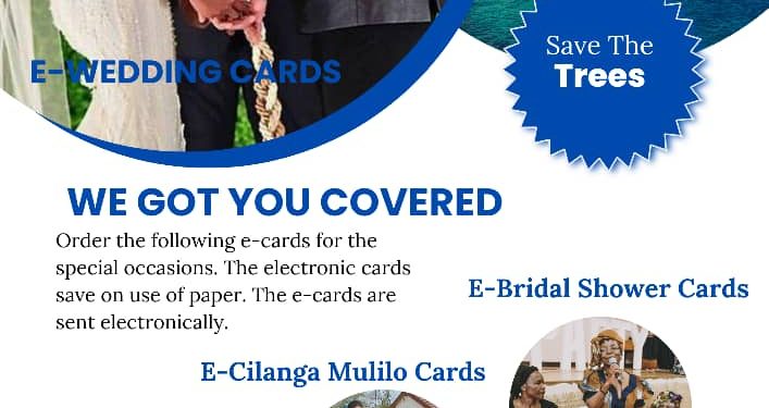 The e-wedding cards Services: