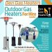 Den Gas Heaters | Outdoor Gas Heaters for Hire Lusaka