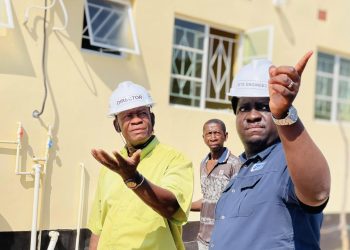 A Glimpse into Hon Wamunyima Jr’s Commitment: A Visit to Muoyo Rural Health Center Maternity Annex