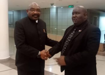 Zambia’s Defence Minister Ambrose Lwiji Lufuma Leads Delegation to Honor Malawi’s Vice President Saulos Chilima