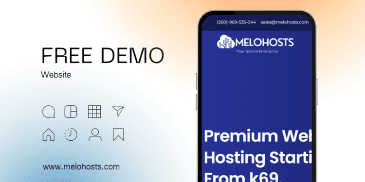 Boost Your Online Presence with a Free Demo Website from Melo Hosts!