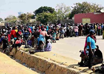 Chaos at Kabwata Basic School as Thousands Left Unpaid in Drought Relief Pay-Point Confusion