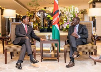 Strengthening Ties: President Hakainde Hichilema and President William Ruto Discuss Climate Challenges at the 2024 Forum on China-Africa Summit