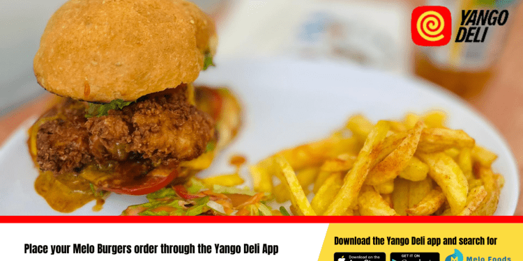 Get Your Favorite Melo Burgers Delivered with Yango App!