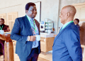 Nalolo MP Imanga Wamunyima Engages with Former Minister Dr. Michael Kaingu at 56th SADC Parliamentary Forum