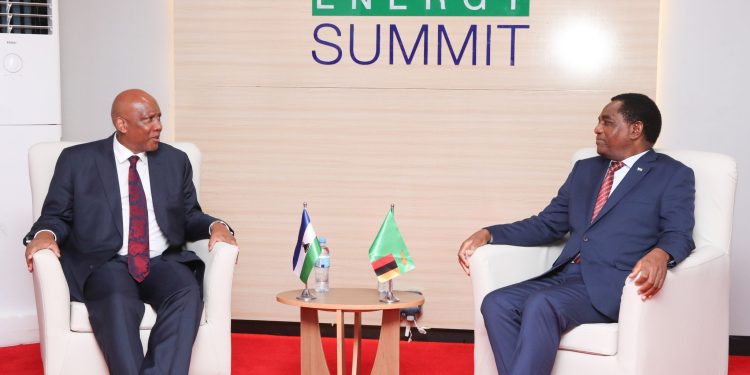 President Hakainde Hichilema Meets King Letsie III to Strengthen Intra-Africa Trade