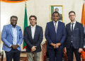 Victoria Falls Live Project Team Meets President Hichilema at State House