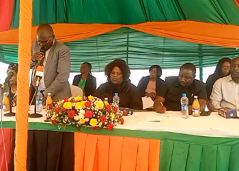 Hon. Christopher Shakafuswa Hands Over CDF-Funded Classroom Block and Desks at Chazanga Combined School