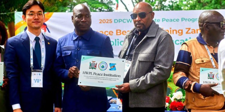 Peace education project launched in Zambia