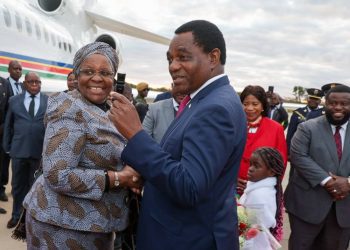 Namibian President Netumbo Nandi-Ndaitwah Arrives in Zambia for Key Working Visit