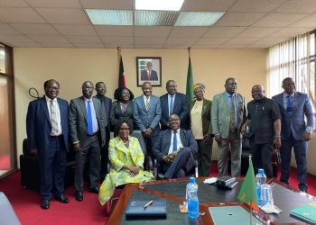 Zambian Parliamentary Committee Pays Courtesy Call to High Commission During Benchmarking Tour