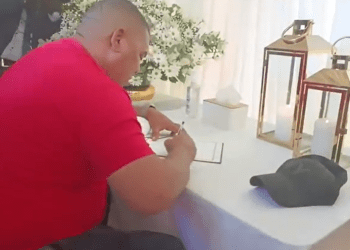 UPND Official Mwaliteta Signs Book of Condolence at Belvedere Lodge as Zambia Begins 7-Day Mourning for Former President Edgar Chagwa Lungu