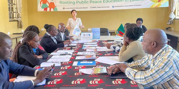 Lusaka schools sign MOU to expand peace education in the capital