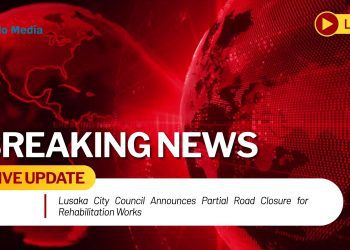 Lusaka City Council Announces Partial Road Closure for Rehabilitation Works